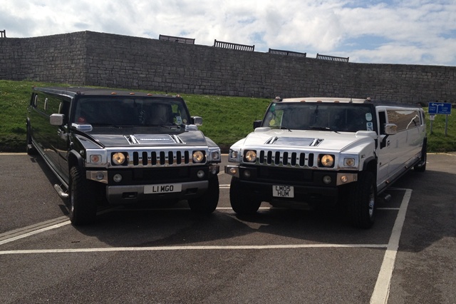 cheap hummer hire black and white hummers