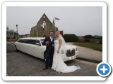 Wedding day in Portsmouth and no better car to get you there than our Baby Bentley Limousine