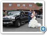 old thorns hotel what better location to hold your big day and  your big black hummer carrying the all important bride and groo