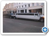 white or black stretched hummer the choice is yours or for that big day why not have both for you and your guests