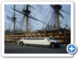 HMS Victory portsmouth one of the few forms of transport to tower over our white hummer