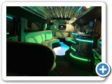 with light effeects and a sound system this good you wont want to get out of the white hummer on arrival at your destination, but dont worry we are here all night